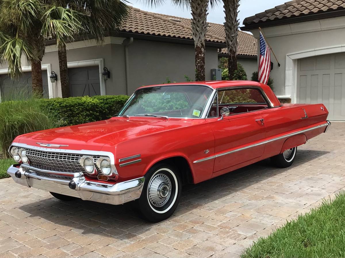 Chevrolet-impala-1963-red