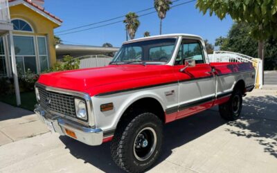 Chevrolet k10 swb 4×4 1972