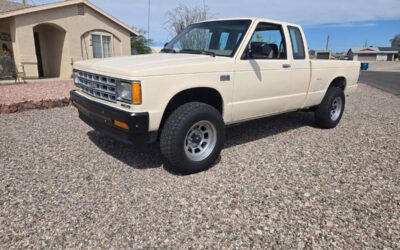 Chevrolet s-10 pickup 4×4 ext cab 1988