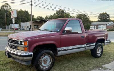 Chevrolet silverado 1500 1988