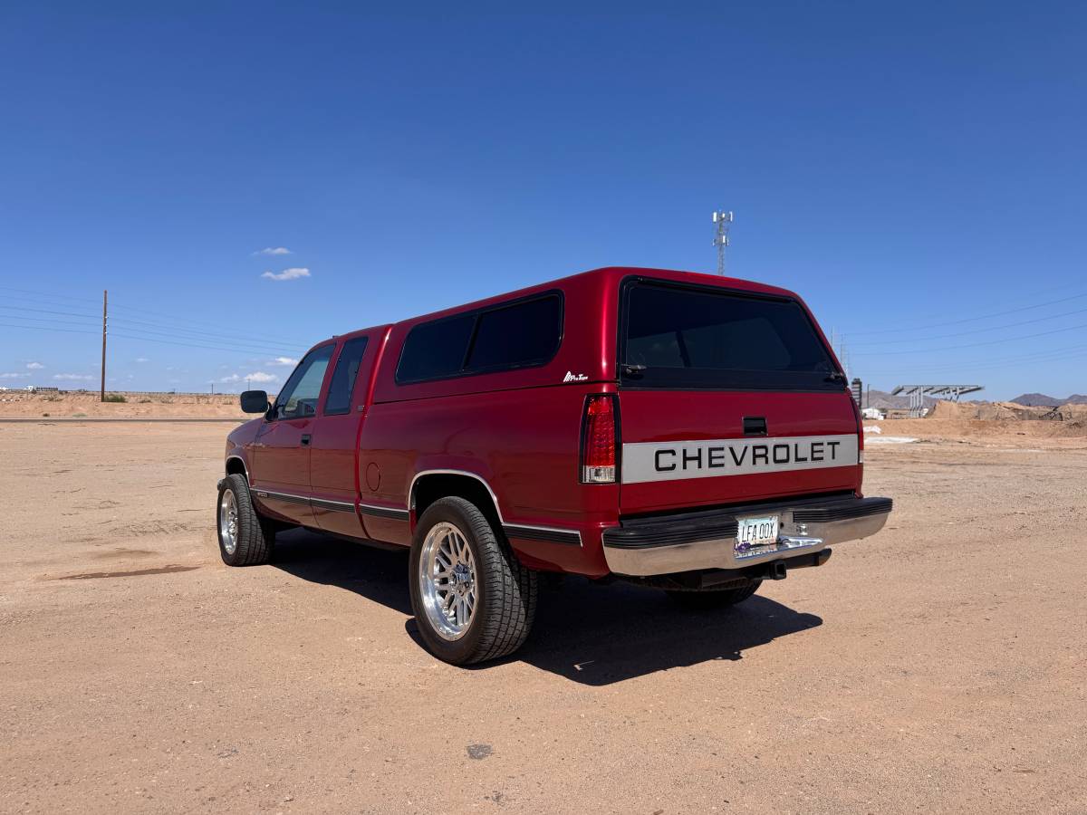Chevrolet-silverado-1500-extended-cab-1990-red-5