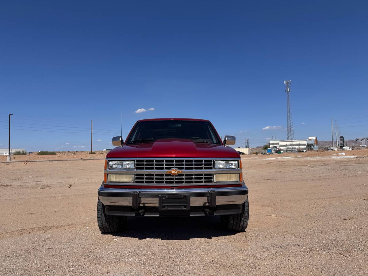 Chevrolet-silverado-1500-extended-cab-1990-red