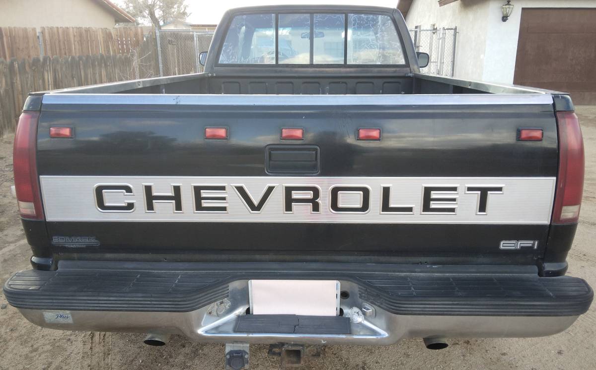 Chevrolet-silverado-k3500-4x4-1991-black-1