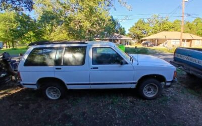 Chevy blazer 1991