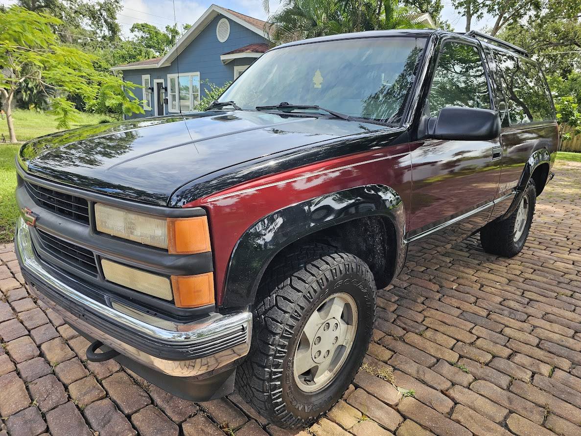 Chevy-blazer-2-door-4x4-1994-red-1