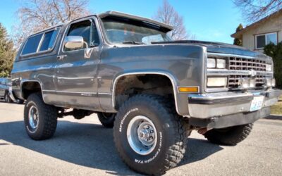 Chevy blazer 4×4 k5 v10 square body 1989
