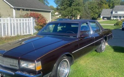 Chevy caprice classic brougham 1989