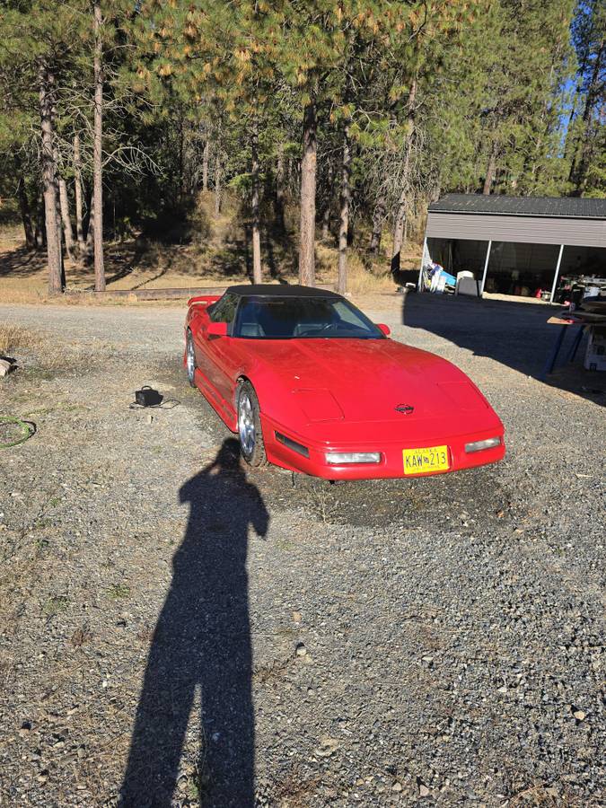 Chevy-corvette-convertible-1991-red-1