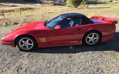 Chevy corvette convertible 1991