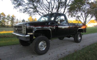 Chevy k10 4×4 1986
