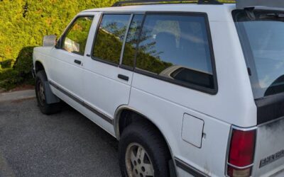Chevy s10 blazer 1992