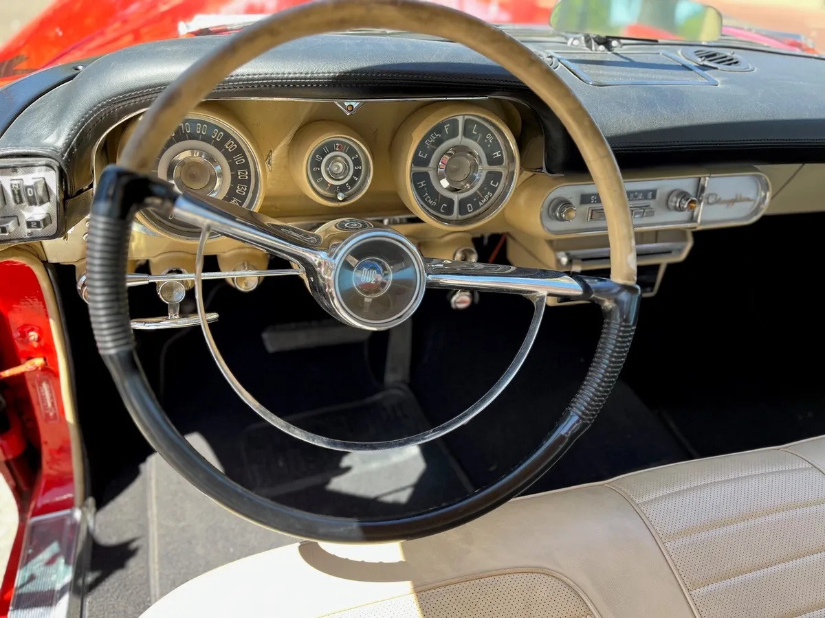 Chrysler-300c-1957-Red-Tan-15