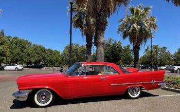 Chrysler-300c-1957-Red-Tan