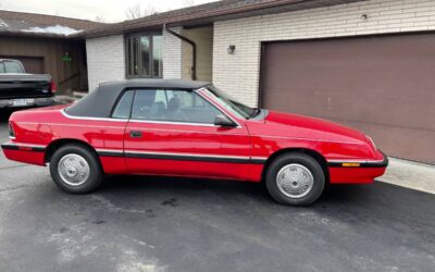 Chrysler lebaron convertible 1988