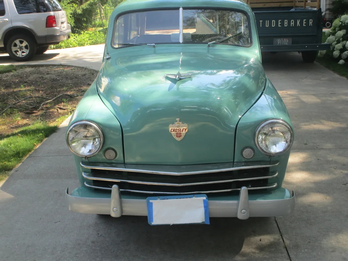 Crosley-Cd-1950-Sea-Green-Tan-1