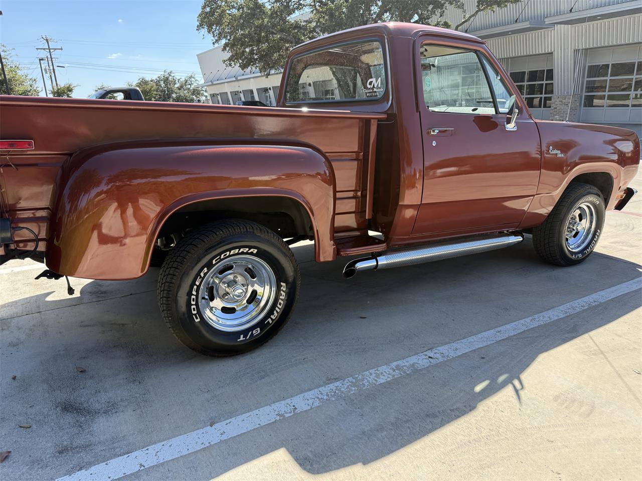 Dodge-100-1977-Orange-White-10