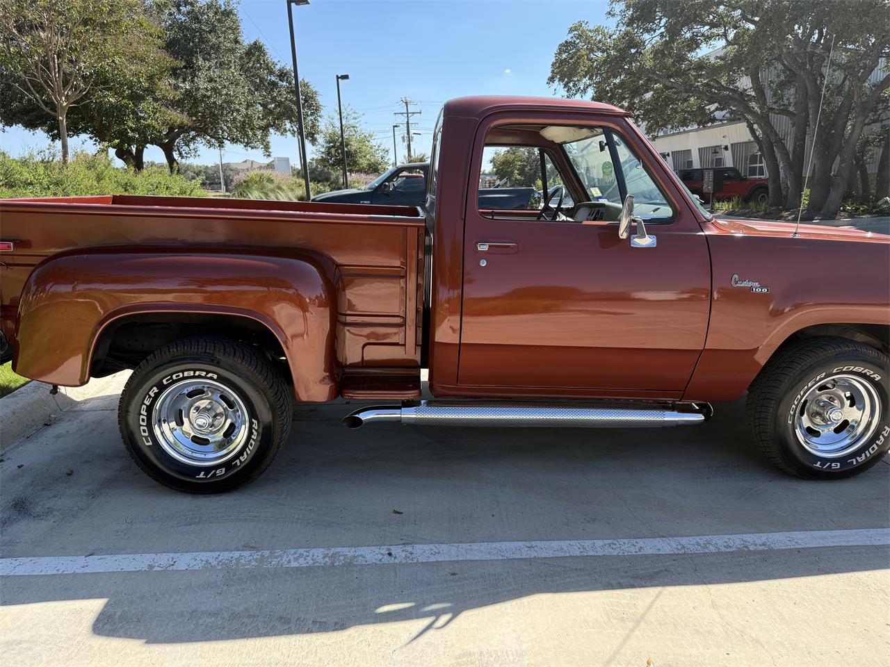 Dodge-100-1977-Orange-White-12