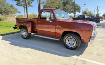 Dodge-100-1977-Orange-White-14