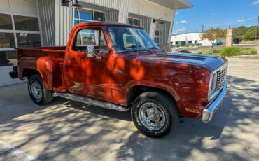 Dodge-100-1977-Orange-White-15