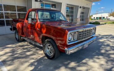 Dodge-100-1977-Orange-White-17