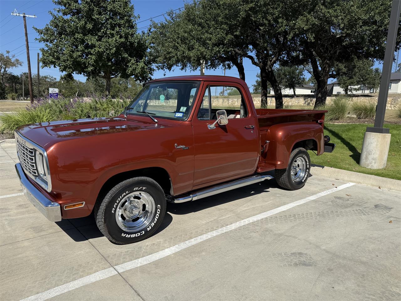 Dodge-100-1977-Orange-White-2