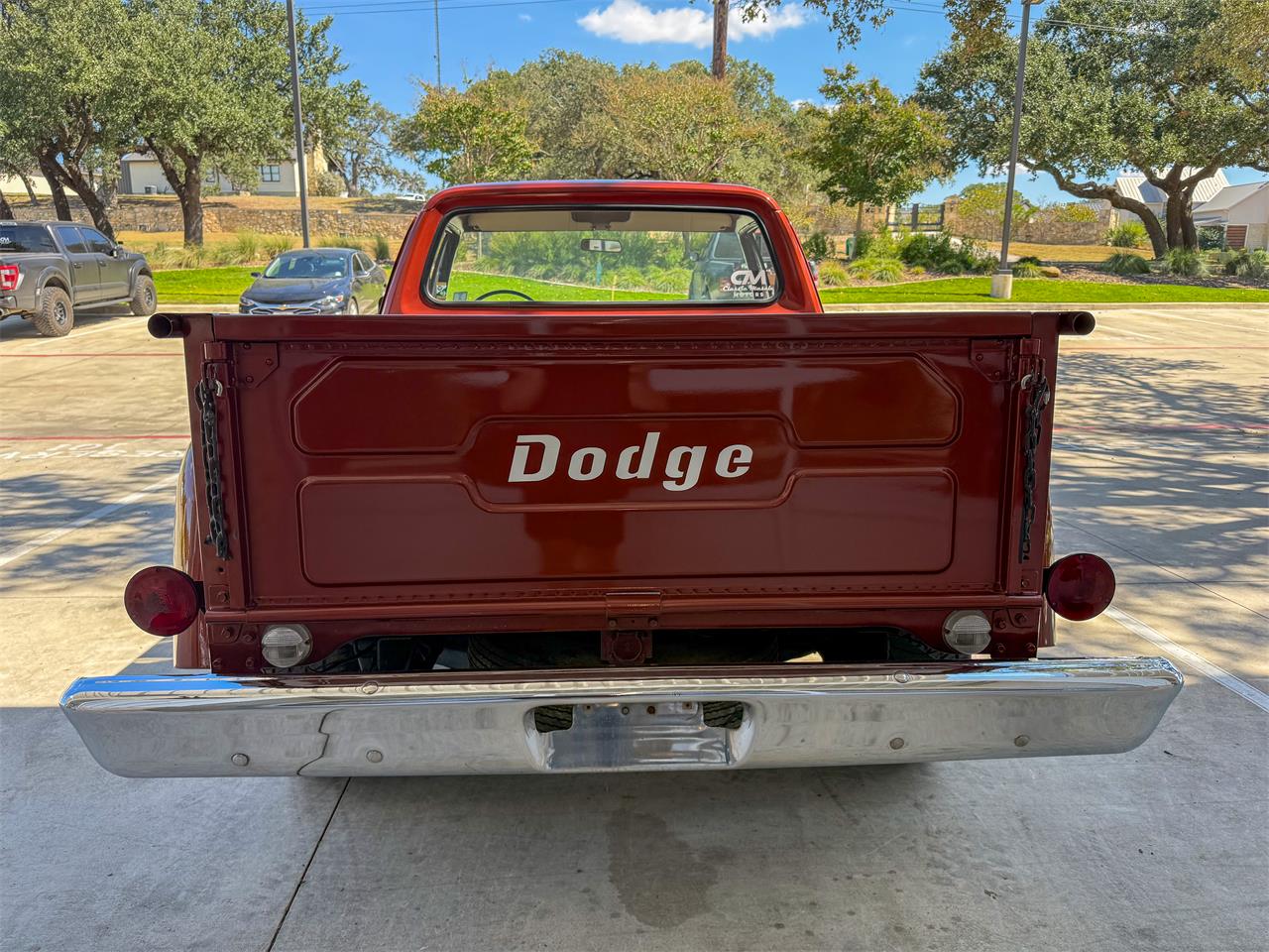 Dodge-100-1977-Orange-White-29