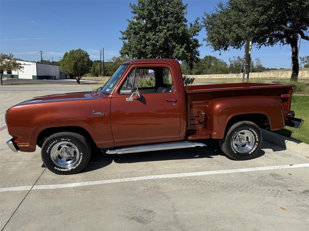 Dodge-100-1977-Orange-White-3