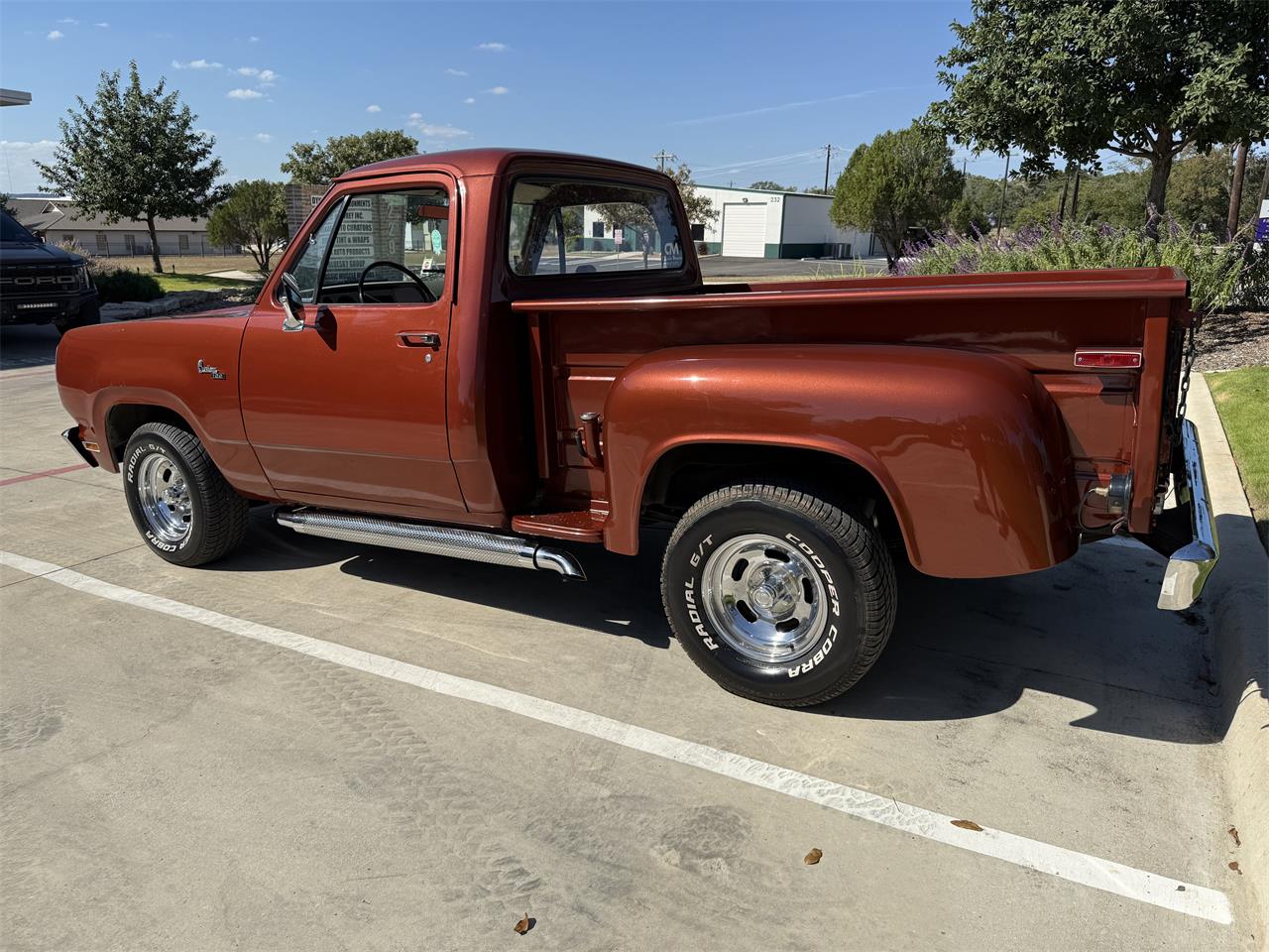 Dodge-100-1977-Orange-White-6