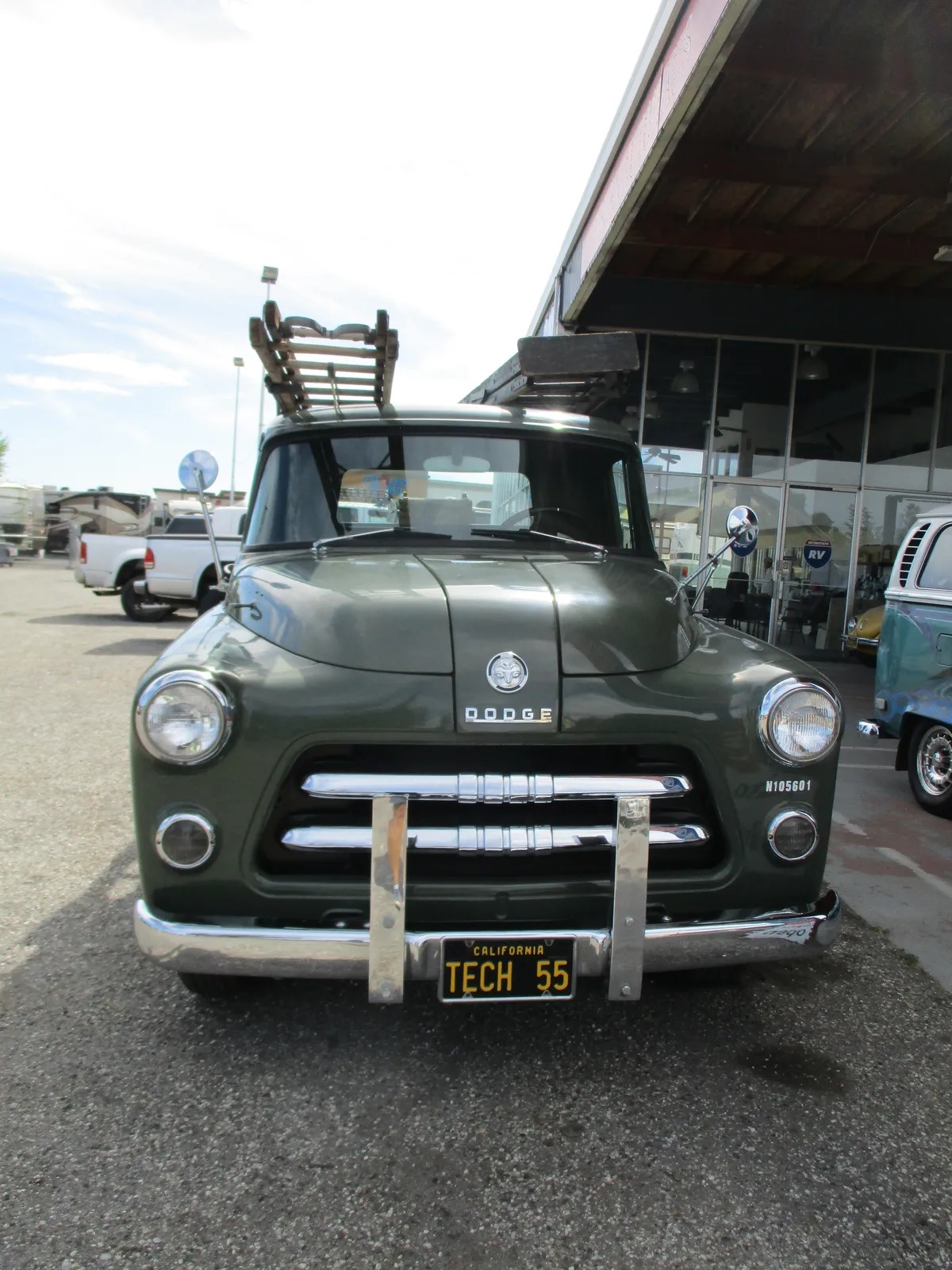 Dodge-200-1955-Forest-Green-Black-3