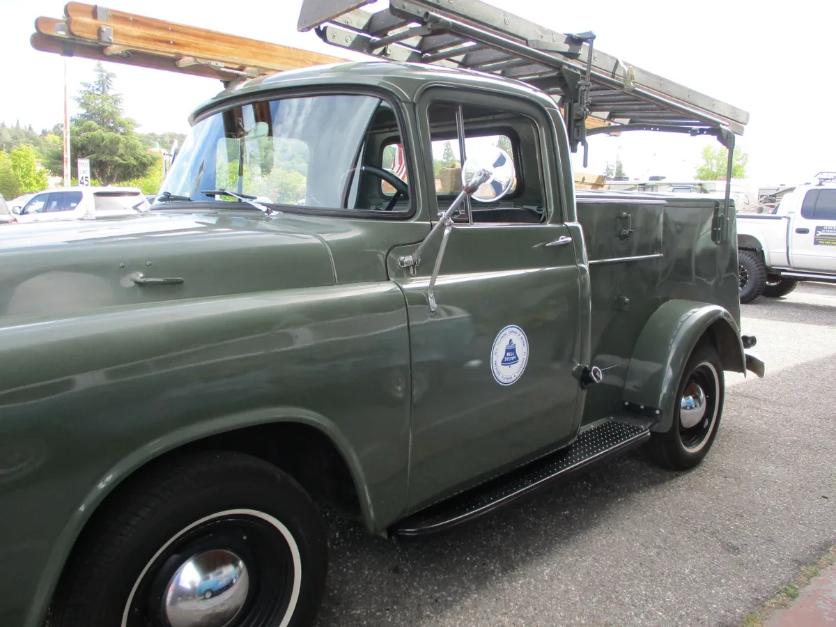 Dodge-200-1955-Forest-Green-Black-4