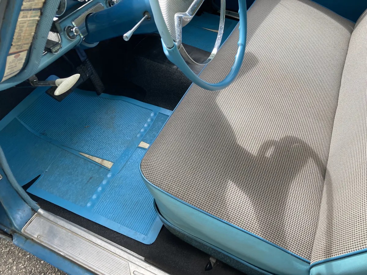 Dodge-Coronet-1957-Blue-Blue-Black-1