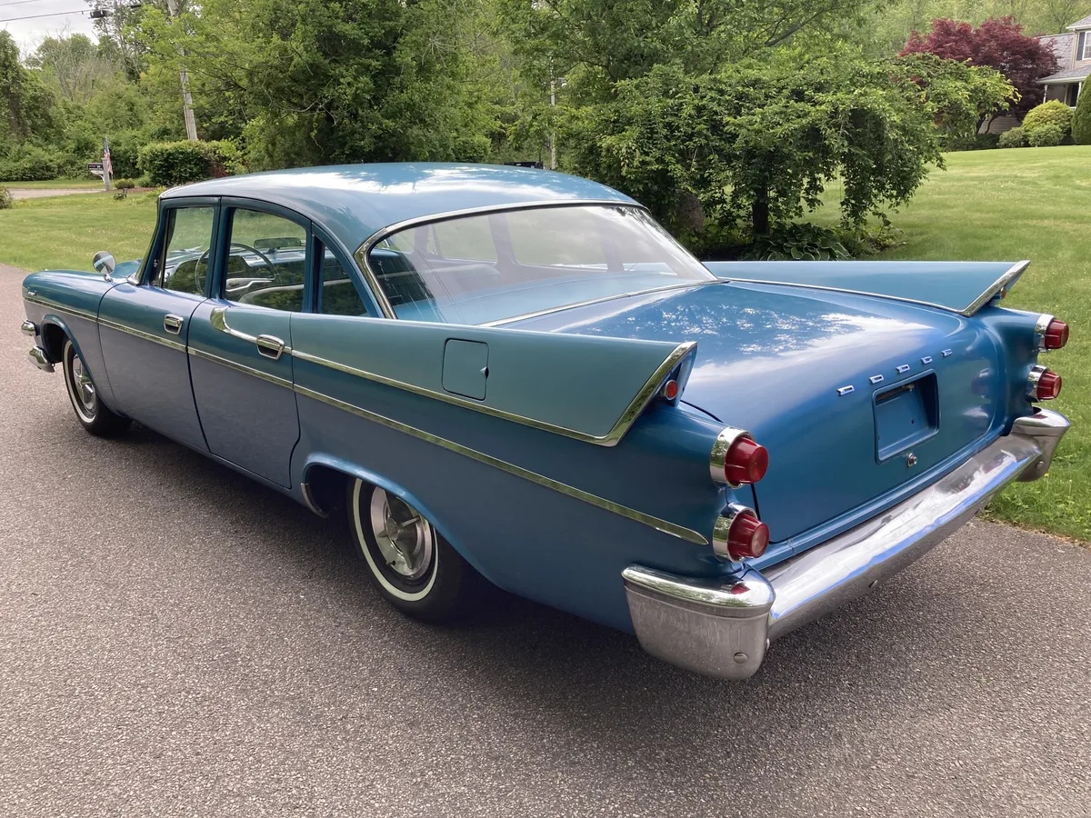 Dodge-Coronet-1957-Blue-Blue-Black-10
