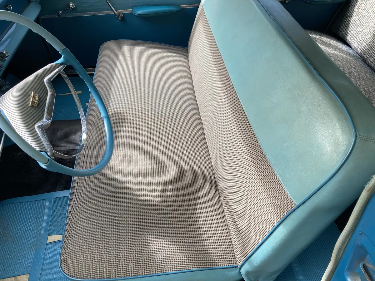 Dodge-Coronet-1957-Blue-Blue-Black-2