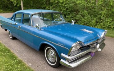 Dodge-Coronet-1957-Blue-Blue-Black-7