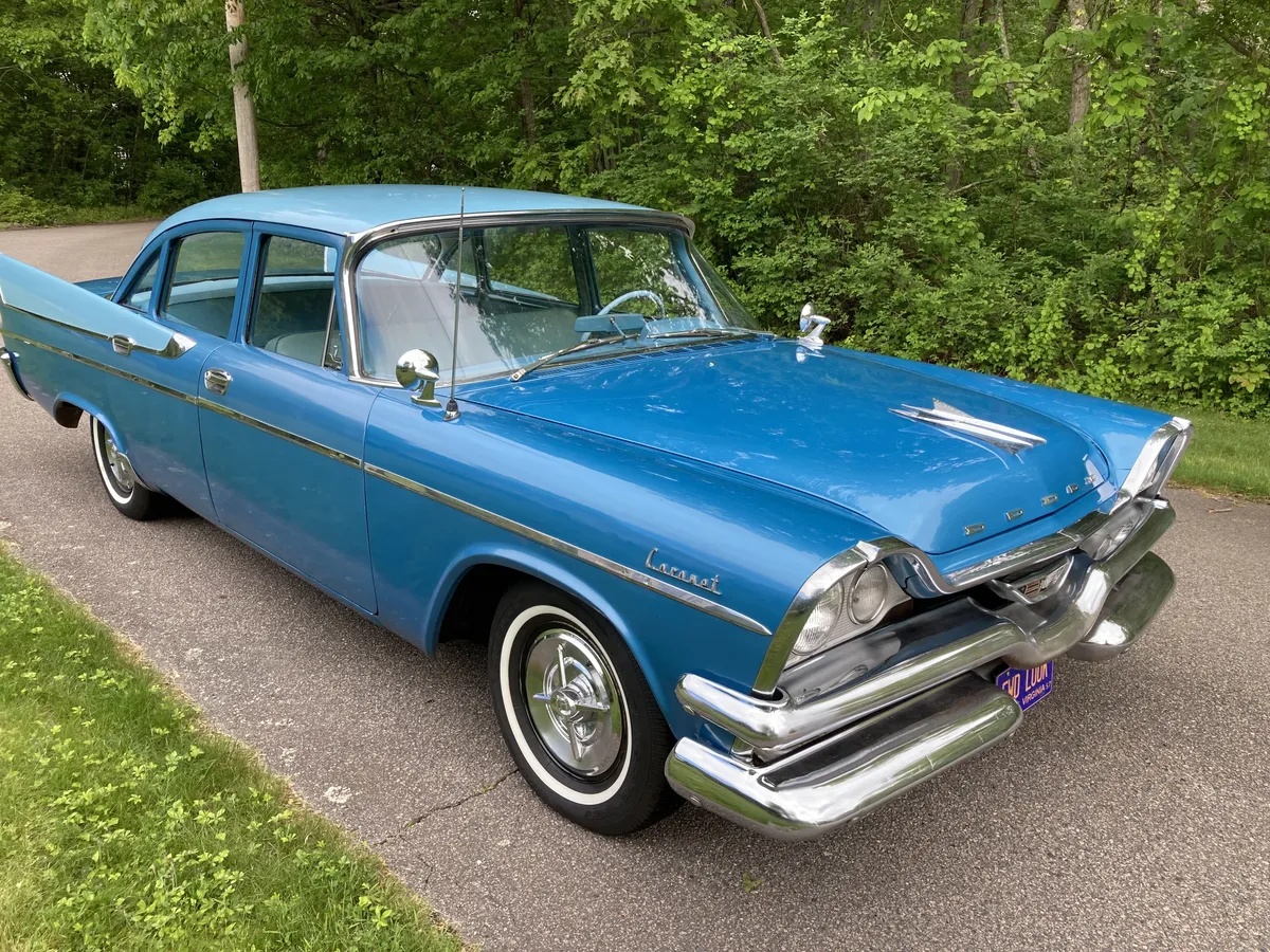 Dodge-Coronet-1957-Blue-Blue-Black-7