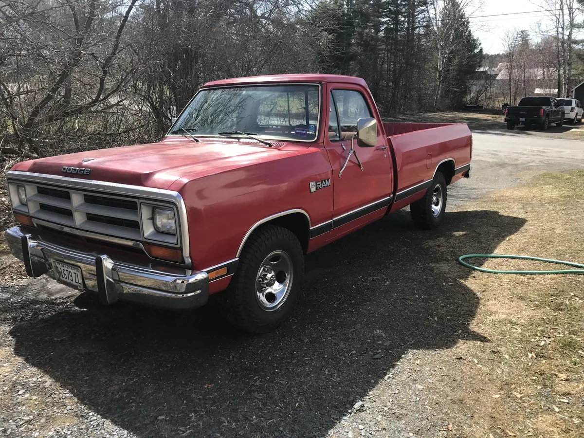 Dodge-D150-1986-Red-Red-2