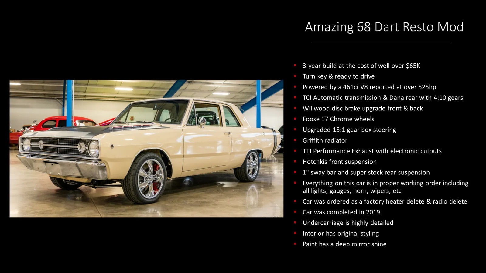 Dodge-Dart-1968-Pale-Yellow-With-Black-Hood-Tan-2