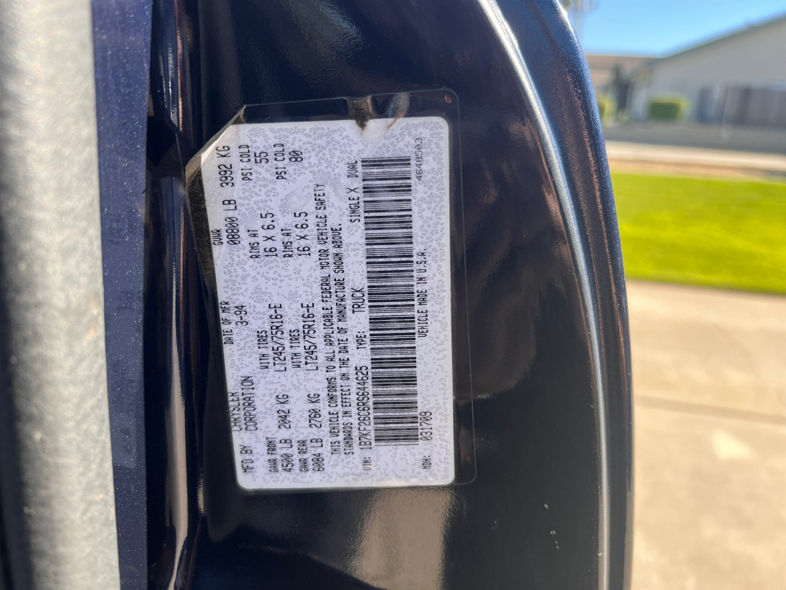 Dodge-Ram-2500-1994-Standard-Cab-Pickup-13