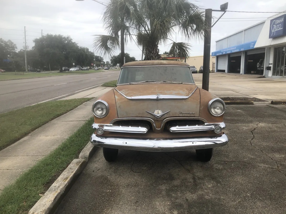 Dodge-Sierra-1955-Patina-Original-Blue-amp-Gray-Vinyl-In-Good-Condition-10