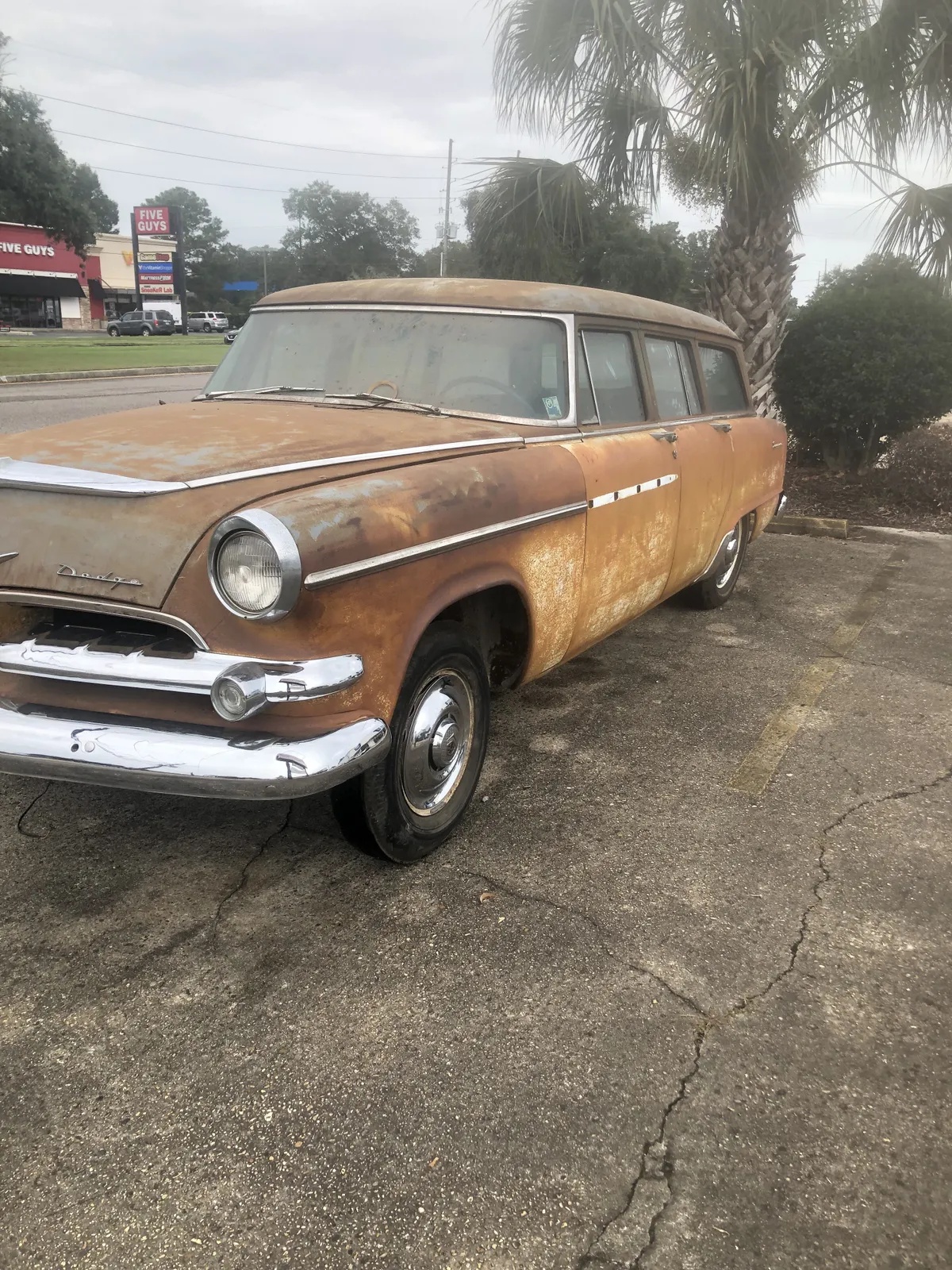 Dodge-Sierra-1955-Patina-Original-Blue-amp-Gray-Vinyl-In-Good-Condition-11