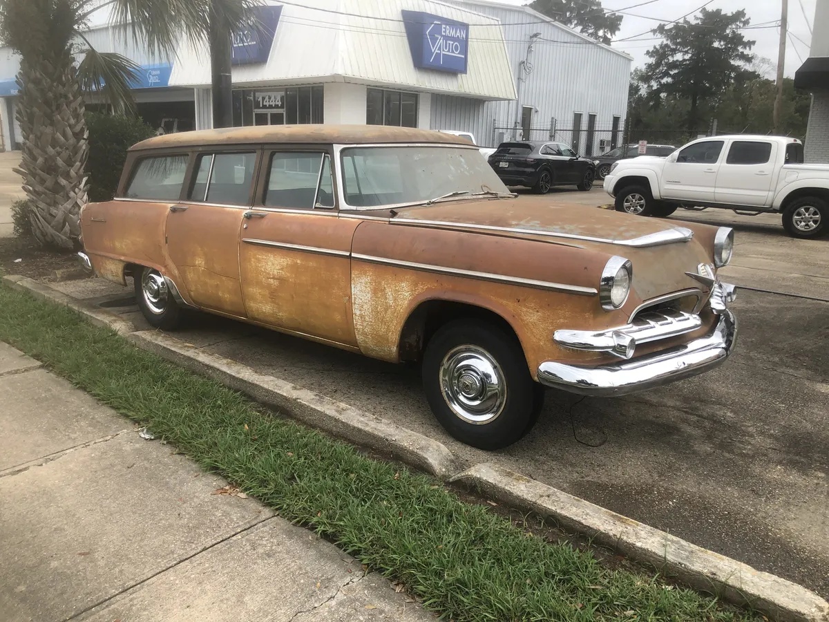 Dodge-Sierra-1955-Patina-Original-Blue-amp-Gray-Vinyl-In-Good-Condition-9