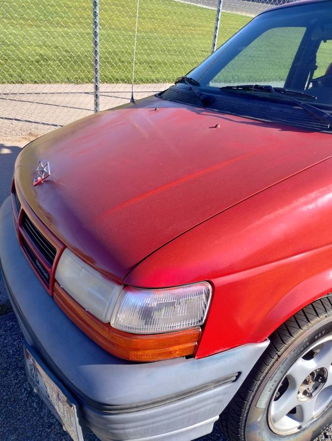 Dodge-caravan-se-1994-red-1