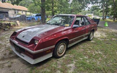 Dodge charger 1986