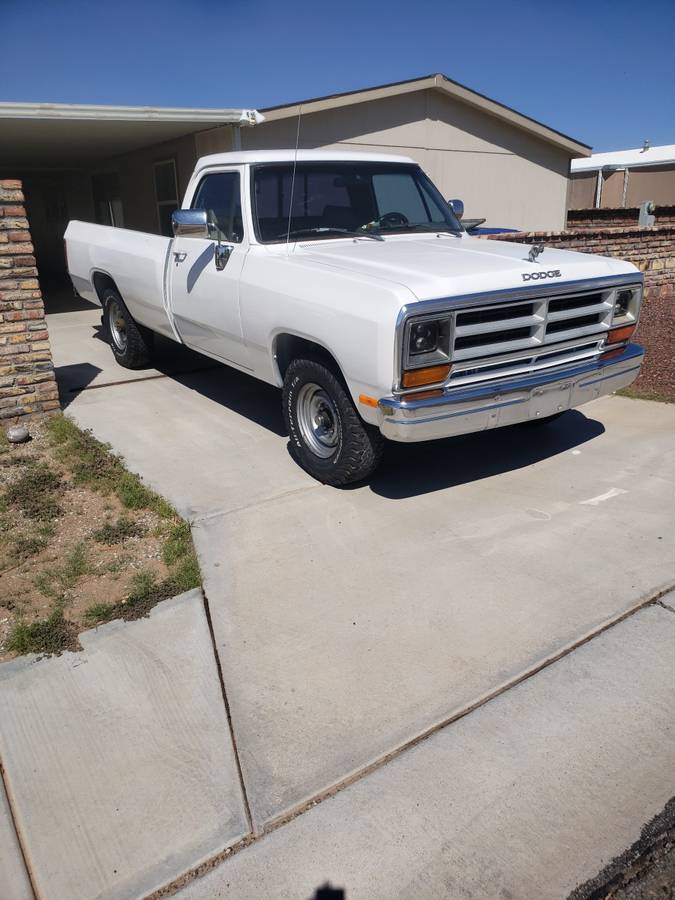Dodge-d-350-diesel-1990-white-2