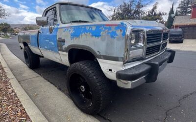 Dodge ram w250 diesel 1991