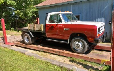 Dodge ram w350 diesel 1989