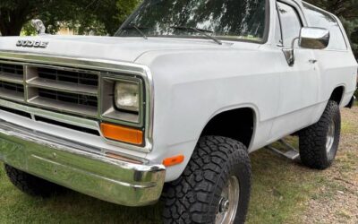 Dodge ramcharger 1988