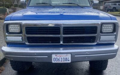 Dodge w-series power 150 job rated 1988