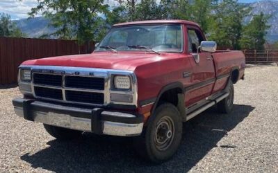 Dodge w250 diesel 1992