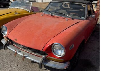 Fiat 124 Spider 1972 Convertible